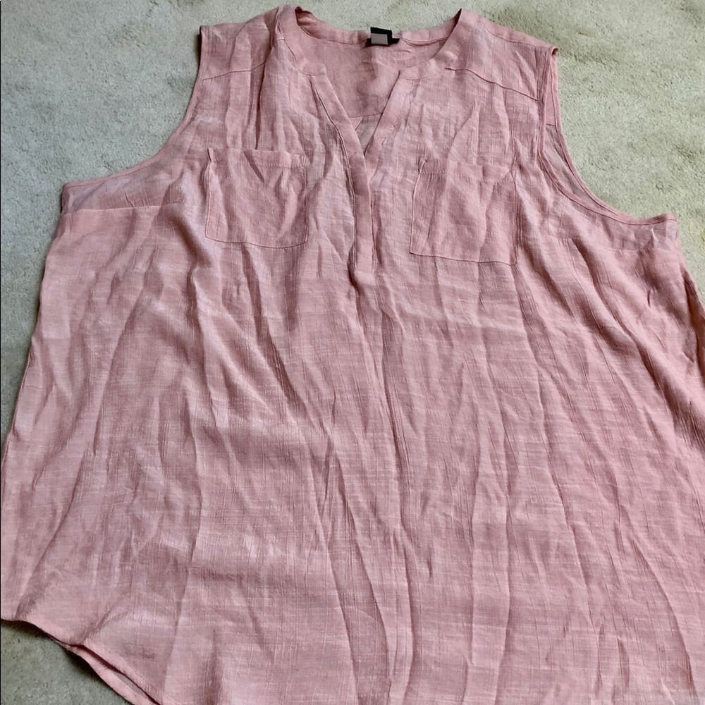 Torrid Pink Sleeveless Top